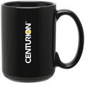 15 Oz. Black Grande Mug